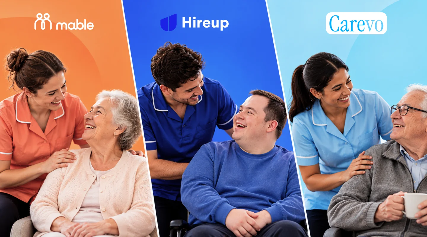 Mable vs Hireup vs Carevo for Support Workers (2026)