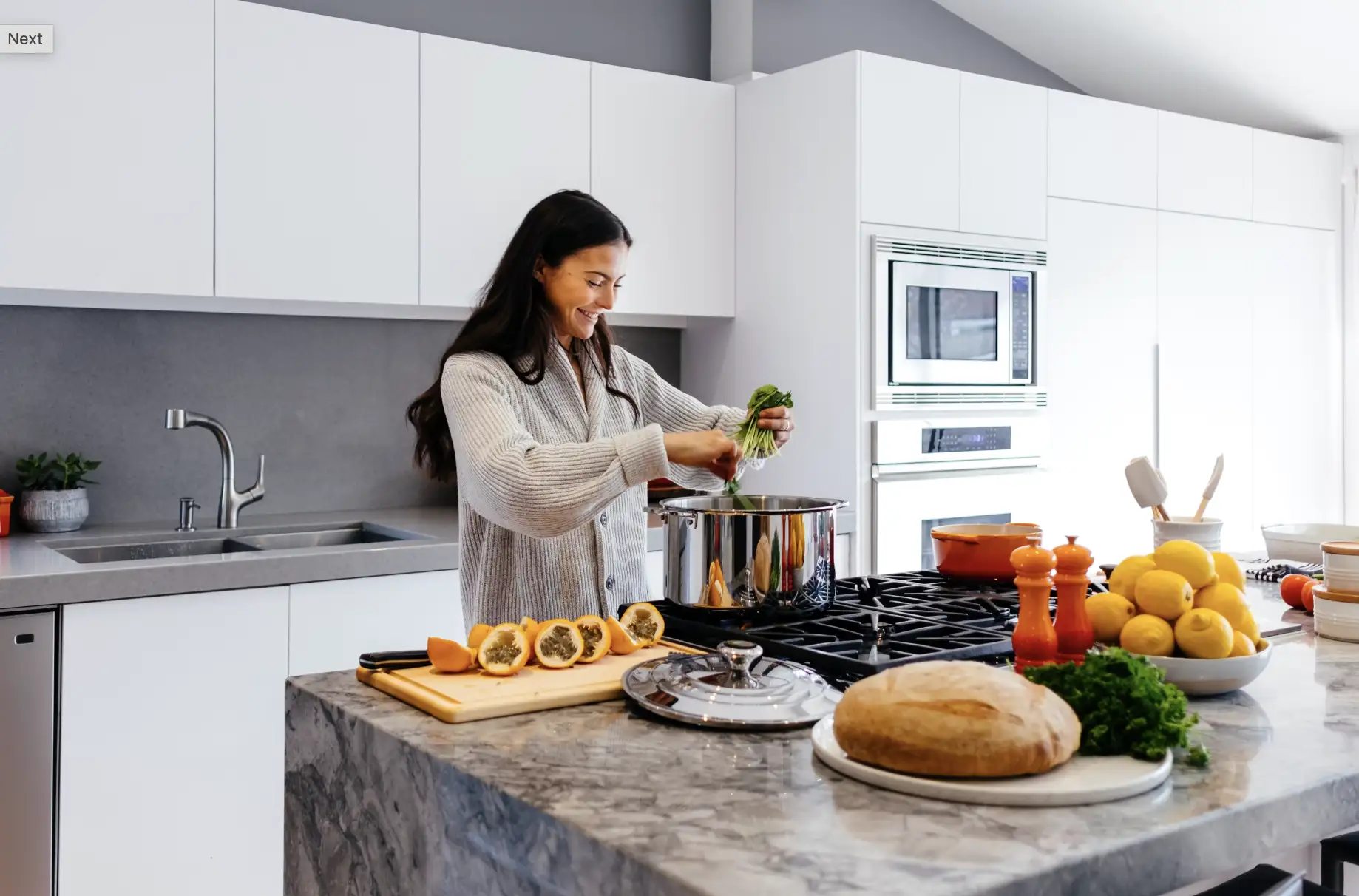 A podiatrist provides care for a client at home.