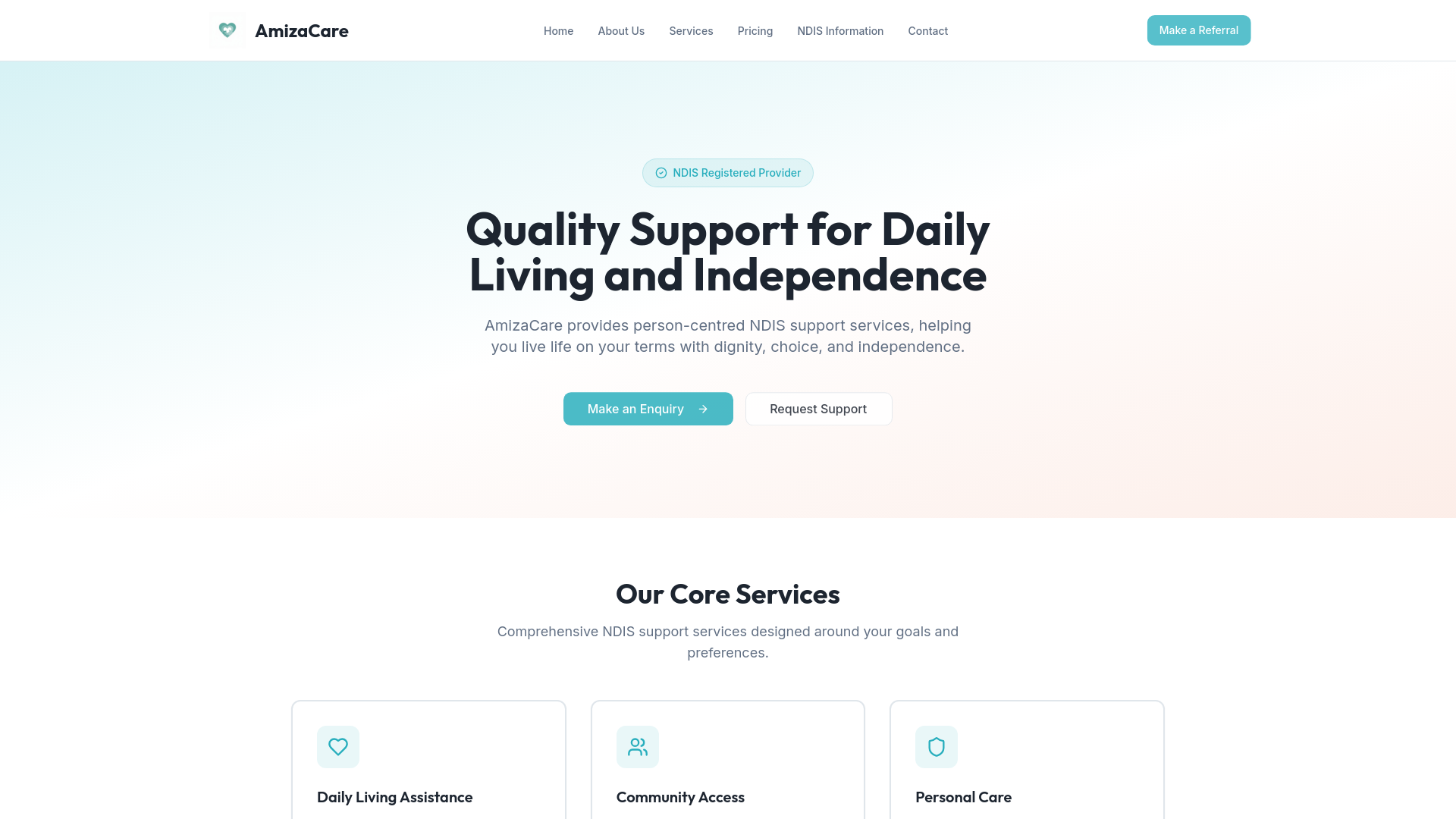 Amiza Care logo