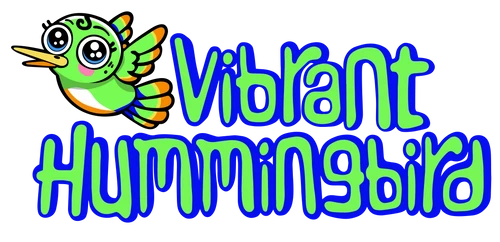 Vibrant Hummingbird logo