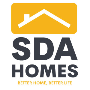SDA Homes logo