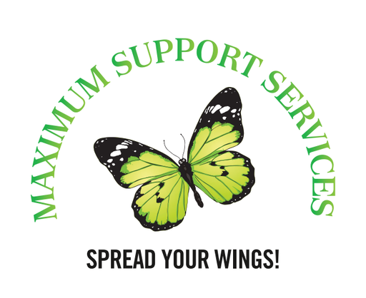 Maximum support services logo